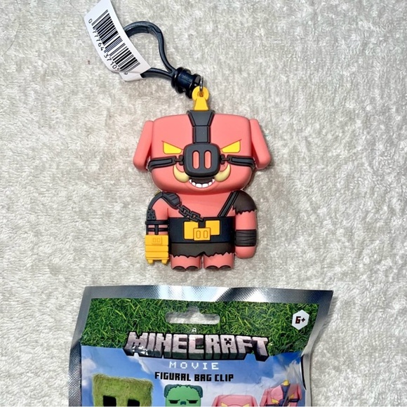 Minecraft Piglin Figural Bag Clip - Picture 1 of 1